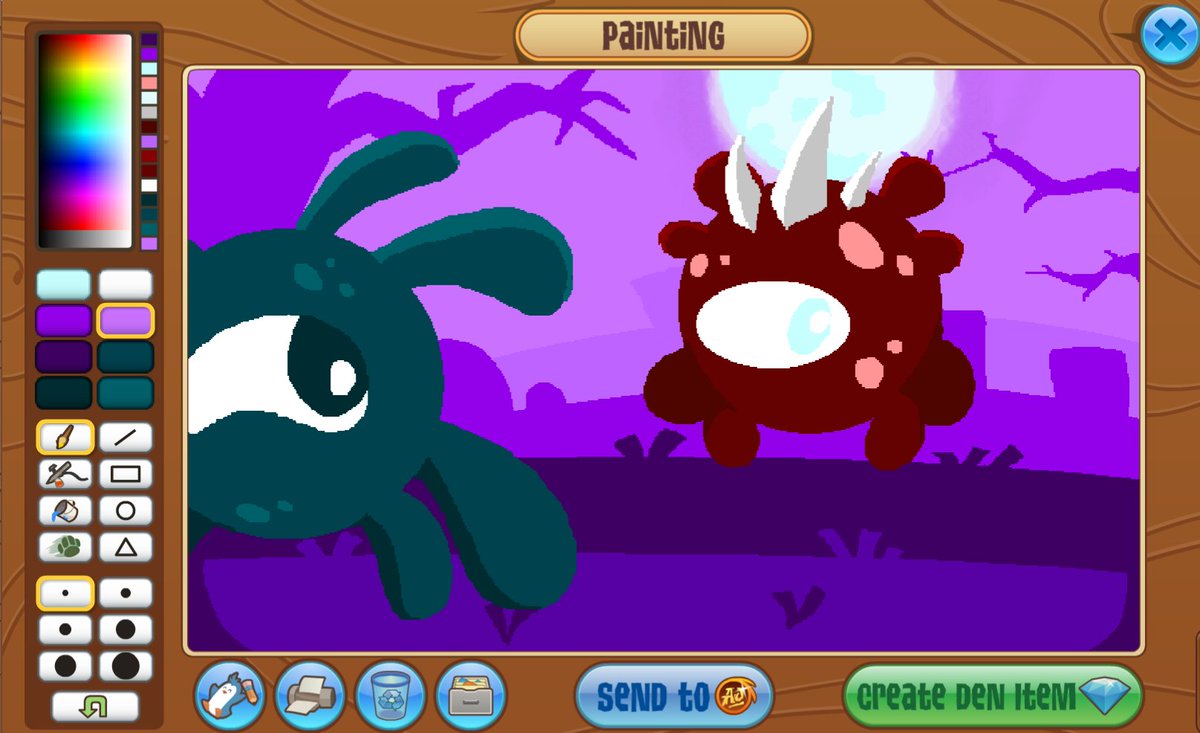 DanielAnts02's tweet photo. animal jam spookitober! day 1, phantoms! spookitober made by pinkrhono24 https://t.co/fKmp2smTaX