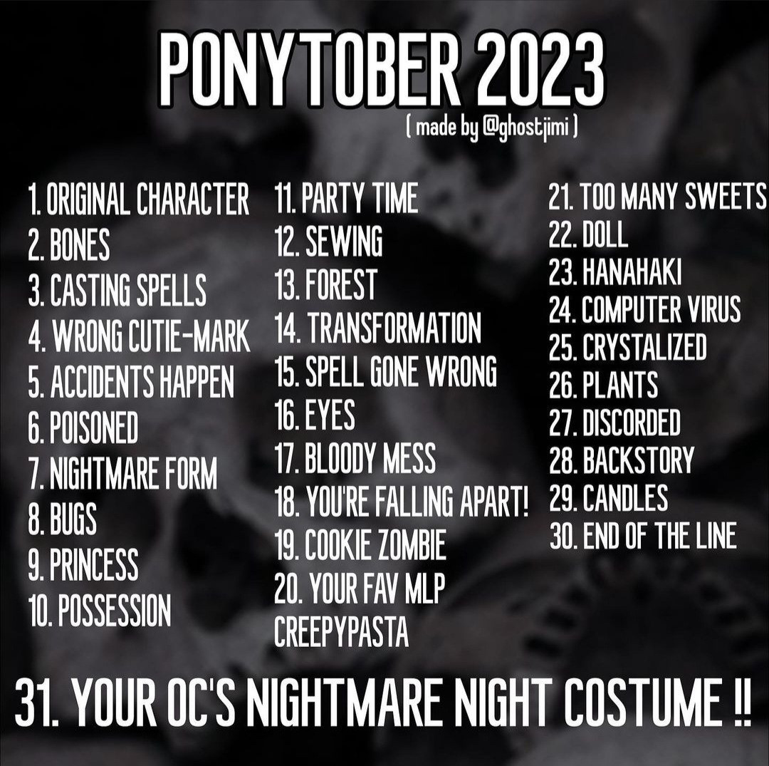 DanielAnts02's tweet photo. ponitober day 1! original character! ponytober made by ghostjimi https://t.co/x08TivrV6s