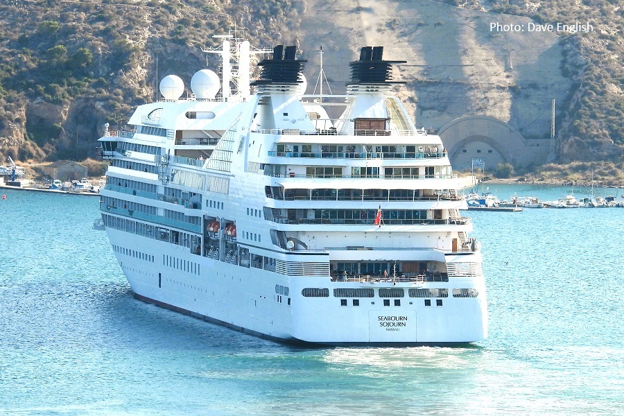 'SEABOURN SOJOURN' in Cartagena, Spain for the day. Photo: Dave English.
@SeabournCruises @thiscruiselife @mykindofcruise 
@mycruiseblogg @PuertodeCtg