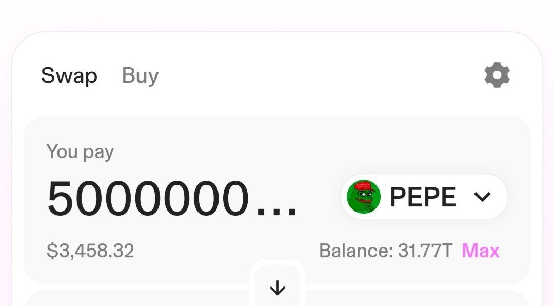 You’ll receive 50000000000

50000000000 $PEPE (2.15 ETH) each to the first 4900 people who follows and retweets pinned 📌 post 

 Drop your wallet address 👇