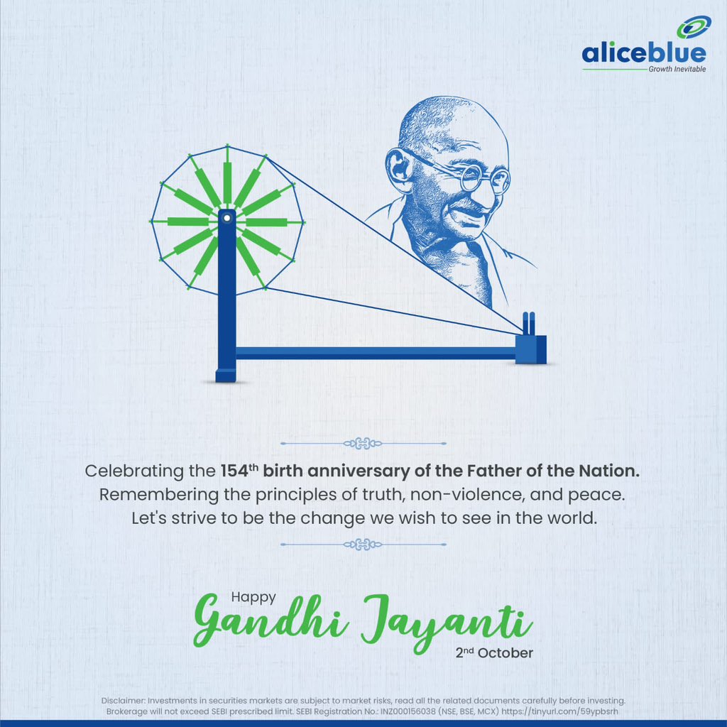 KeirenVertexEnt's tweet photo. Celebrating the 154th birth anniversary of the Father of the Nation.
Remembering the principles of truth, non-violence, and peace.
Let's strive to be the change we wish to see in the world.

#Happy_Gandhi_Jayante https://t.co/CToxLpNmTq