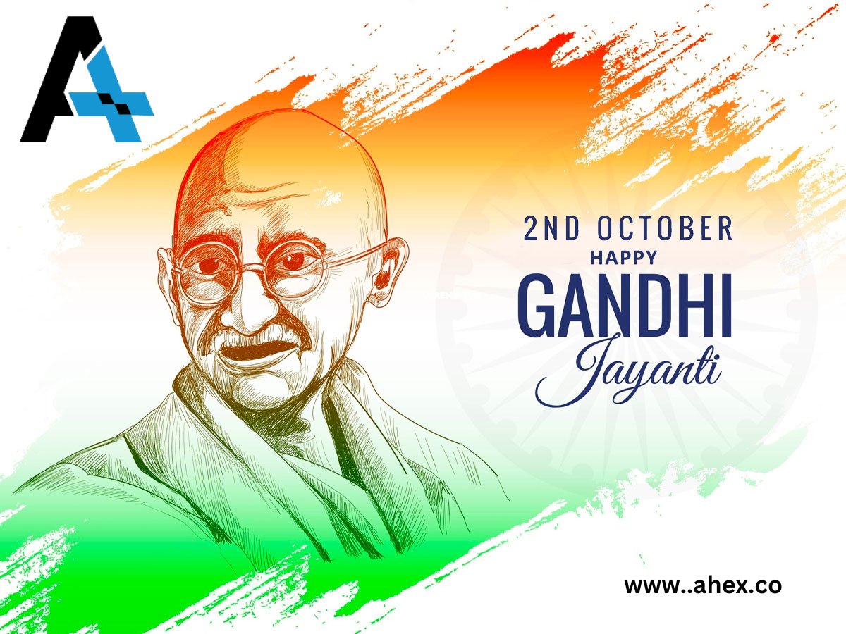 ahextechnology's tweet photo. On this Mahatma Gandhi Jayanti, let's honor the legacy of the great leader who taught us the power of non-violence, truth, and equality.
.
.
#GandhiJayanti #fatherofnation #FreedomFighter #PeaceAndJustice #Bapu #GandhiJayanti2023 #LeaderOfPeace #Ahex https://t.co/0Br5c50dJC
