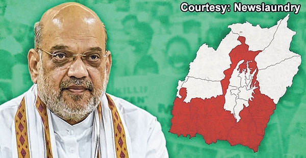 bombielnet's tweet photo. Kuki-Zo militant groups demanded a Union Territory similar to the administrative setup of Puducherry. In Delhi, four rounds of talks took place on July 16, August 17, August 31 and September 1. The talks were between the Home Ministry’s North East advisor AK Mishra and the Kuki National Organisation and United People’s Front. 

Both groups submitted a “charter of demands” during their last meeting with Mishra on September 1, two sources privy to the discussion told Newslaundry. It’s not clear when the next meeting will take place; one of the sources said it was delayed due to the G20 summit and special Parliament session this month.

“The file has been forwarded by Mishra to Home Minister Amit Shah,” said the source.militant-groups-dem.html