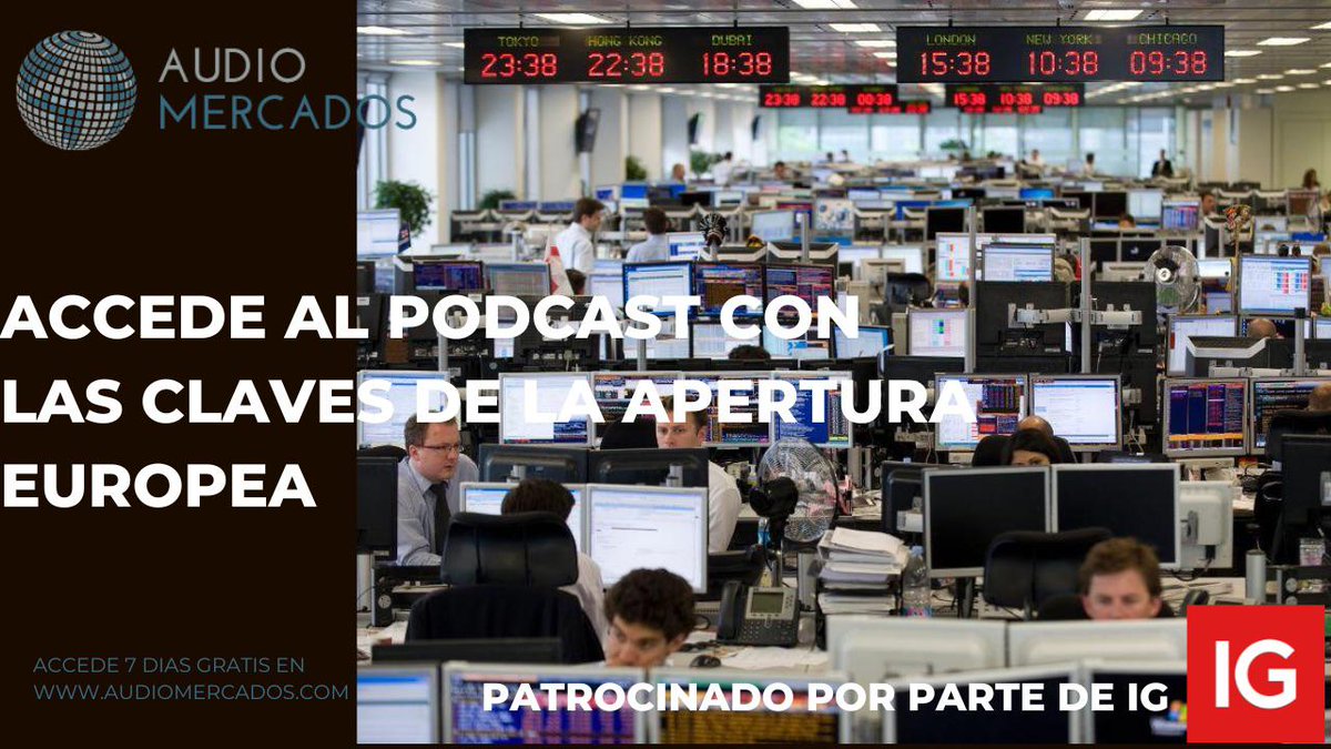 AUDIOmercados's tweet photo. Buenos días ! No te pierdas nuestro #podcast con el #Morningcall 02/10/2023:

“ Congreso en EEUU 🇺🇸 evita en el último minuto el cierre del gobierno “
 
Gracias al patrocinio del broker 
@IGEspana

Accede desde el siguiente link 👇👇👇

https://t.co/XkHomK18Qv https://t.co/QoFvYX9k1s