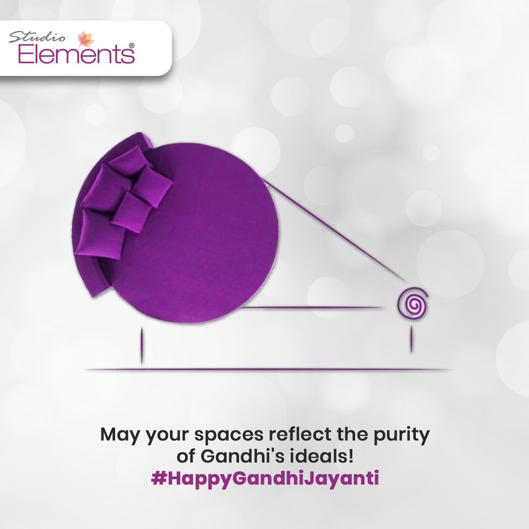 StudioElement_T's tweet photo. Celebrating the birth anniversary of a true icon of peace and humanity. #HappyGandhiJayanti 

#Interiordesign #architecture #livingroomdesign #architecturedesign #thane #thaneinteriordesigners #interiors https://t.co/cS7RMsEI32