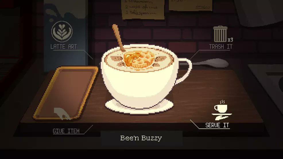 junkipatchi's tweet photo. i haven't eaten all day and turns out my friend found a coffee shop nearby that sells something very similar to Bee n' Buzzy.
so i tested Lucas' theory: will it hurt if i drink it on an empty stomach??

verdict: no &amp; it's surprisingly very good...Lucas may be on to something here https://t.co/hP1Q69TDyi