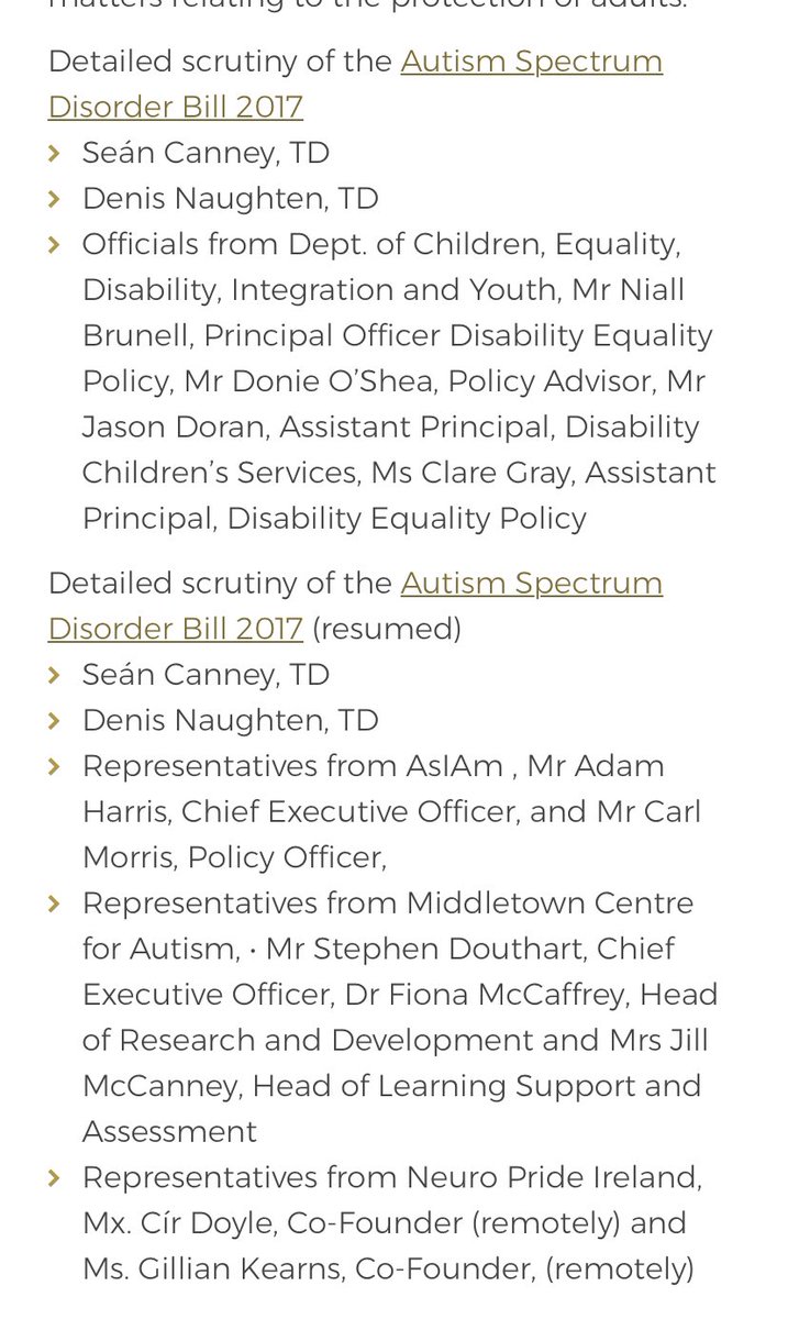 SpecialSchools&ClassesIrl (@irl_open) on Twitter photo Why are there no parental voices at the ASD bill 2017 discussions? <a href="/SeanCanney/">Sean Canney TD</a> <a href="/DenisNaughten/">Denis Naughten</a> <a href="/SeeryKearney/">Mary Seery-Kearney</a> <a href="/Love1solidarity/">Eileen Nรญ Fhloinn</a> <a href="/LNBDublin/">Lynn Boylan ๐ท๐๐พ</a> @dcediy <a href="/ErinMcGreehan/">Erin McGreehan TD</a> <a href="/Kathleensf1/">Kathleen Funchion SF</a> <a href="/Costellop/">Patrick Costello TD</a> <a href="/johnbradysf/">John Brady TD</a> <a href="/HollyCairnsTD/">Holly Cairns TD</a> <a href="/MichaelCreedTD/">Michael Creed</a> <a href="/AlanDillon63/">Alan Dillon</a> <a href="/BGriffinTD/">Brendan Griffin</a> <a href="/JenMurnaneOConn/">Jennifer Murnane O'Connor TD</a> Why are there no parental voices at the ASD bill 2017 discussions? <a href="/SeanCanney/">Sean Canney TD</a> <a href="/DenisNaughten/">Denis Naughten</a> <a href="/SeeryKearney/">Mary Seery-Kearney</a> <a href="/Love1solidarity/">Eileen Nรญ Fhloinn</a> <a href="/LNBDublin/">Lynn Boylan ๐ท๐๐พ</a> @dcediy <a href="/ErinMcGreehan/">Erin McGreehan TD</a> <a href="/Kathleensf1/">Kathleen Funchion SF</a> <a href="/Costellop/">Patrick Costello TD</a> <a href="/johnbradysf/">John Brady TD</a> <a href="/HollyCairnsTD/">Holly Cairns TD</a> <a href="/MichaelCreedTD/">Michael Creed</a> <a href="/AlanDillon63/">Alan Dillon</a> <a href="/BGriffinTD/">Brendan Griffin</a> <a href="/JenMurnaneOConn/">Jennifer Murnane O'Connor TD</a>