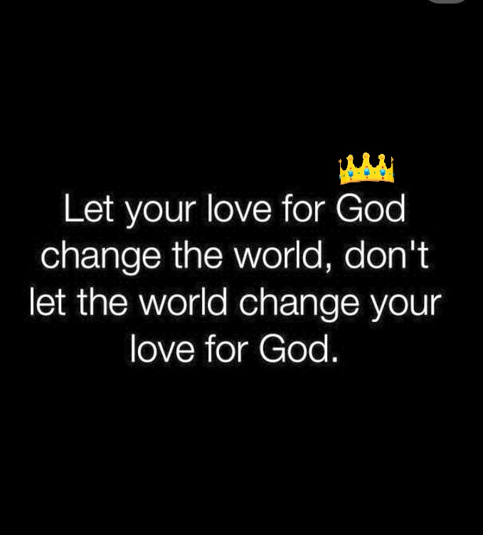 Kepps1's tweet image. When you put God first, there's no need to worry about the world.