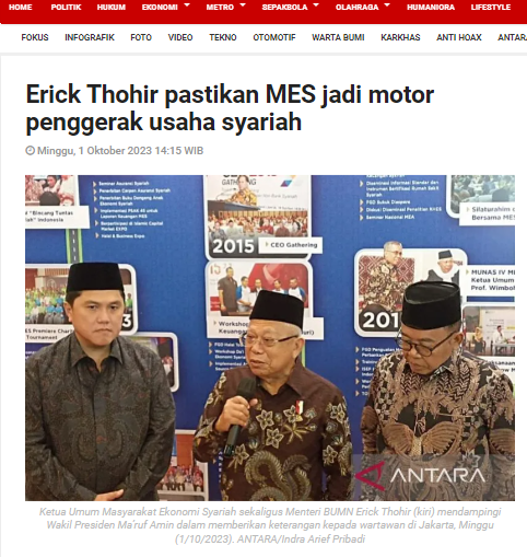 Agungramdan27's tweet photo. Kebijakan @erickthohir sebagai ketua Masyarakat Ekonomi Syariah akan jadi penentu, apakah Indonesia cocok dgn konsep ekonomi syariah atau tidak. Aku rasa sih   cocok yaa

@siti_rukaya306 @arianarosaline @Indonesiaguyub

https://t.co/ayugy7DPvu https://t.co/0AkxTY5sjs