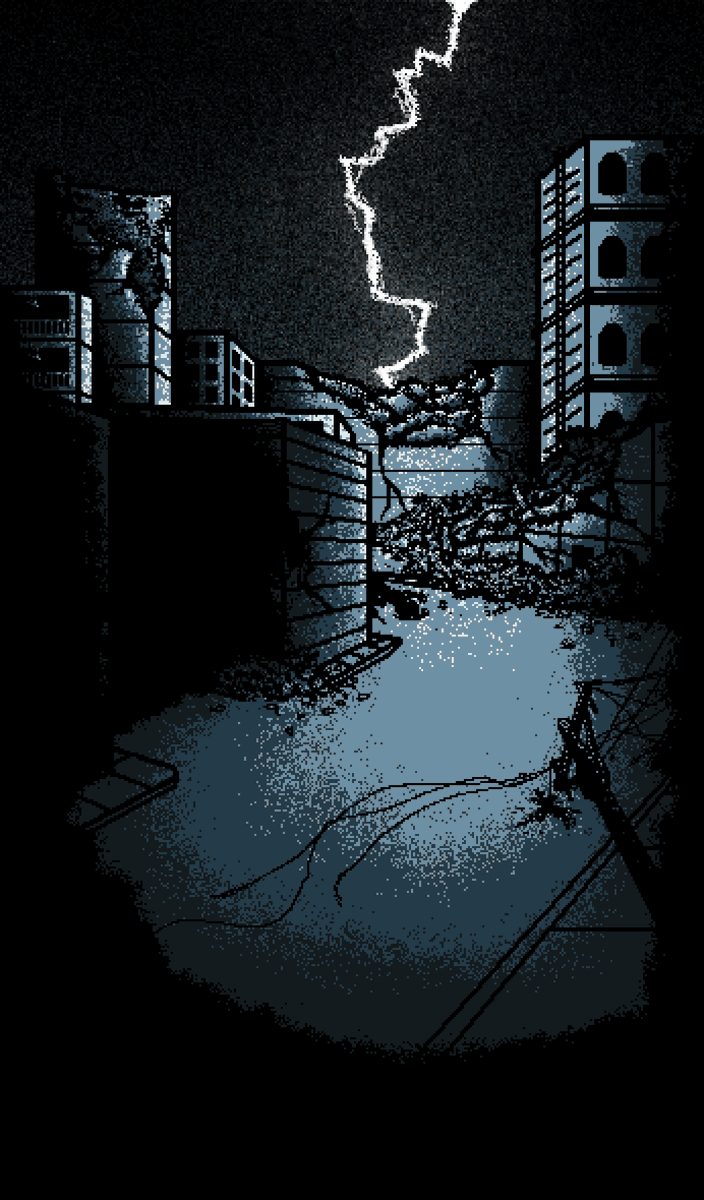 nathanmayerdev's tweet photo. I took some screenshots while working on a new animation for the game I'm currently developing.  Here's some early linework, finished details before coloring, and a still frame from the completed animation.

#pixelartwork #indiedev #Animations #indiegame https://t.co/Sa8TrZDhkb