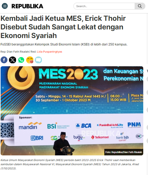 Berarti <a href="/erickthohir/">Erick Thohir</a> ini bisa gaet suara Muihammadiyah dan sekaligus NU dong ya. Sosok cawapres yg dibutuhkan <a href="/Prabowo/">Prabowo Subianto</a> sih ini.

@adepebrian658 <a href="/scotiaforever5/">Rosemary</a> <a href="/brother_djon/">Brother Djon</a>

sharia.republika.co.id/berita/s1vr7c5…