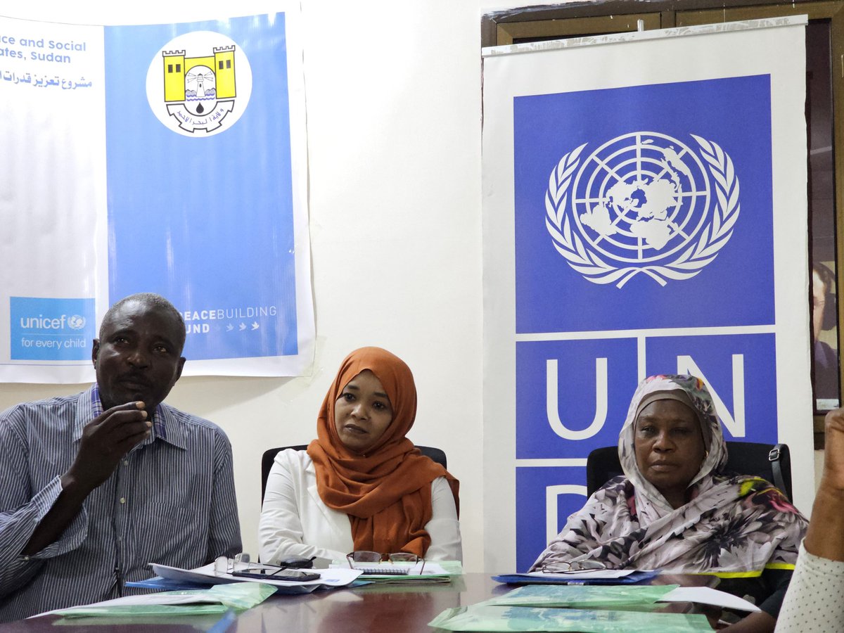 SlobodanTadic's tweet photo. Within the @UNPeacebuilding fund initiative, @UNDP_Sudan delivers extremely important training for #ImplementingPartners on #ConflictSensitiveProgramming in #Emergency settings. Building #Peace๐๏ธ #SocialCohesion in #Kassala and #RedSea states of #Sudan ๐ธ๐ฉ #SDG16 #StayAndDeliver https://t.co/n7o0k56Rkb