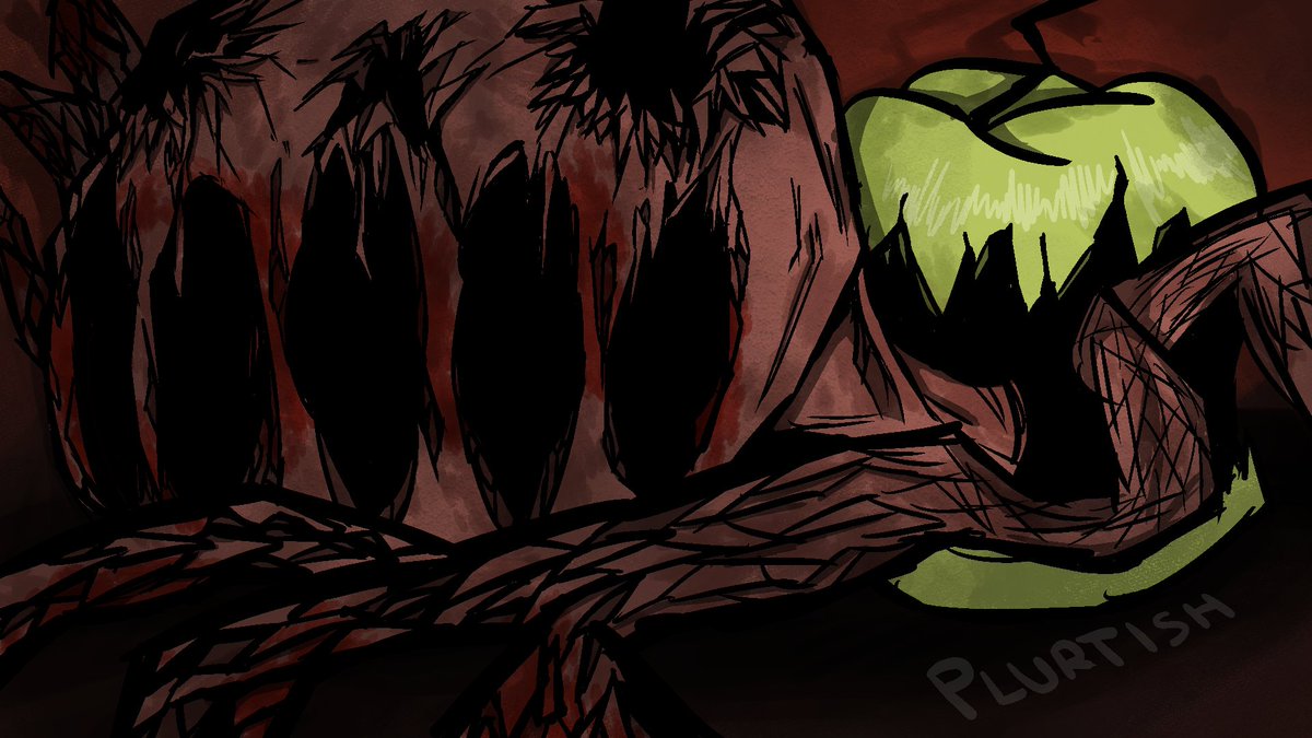 Plurtish's tweet photo. Day 1 Apple

(Based off False Apple from Limbus Company)

#AllGameTober #Limbus https://t.co/73U1IpASVs