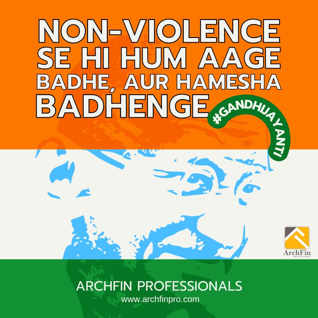 ArchfinLimited's tweet photo. "Archfin Professionals: Embracing Gandhi's principles of truth, transparency, and innovation on this Gandhi Jayanti, guiding us in every step of the fintech revolution. ๐๐ #ArchfinProfessionals #GandhiJayanti #FintechInnovators #LeadingWithEthics" https://t.co/j9CHU8bXsm