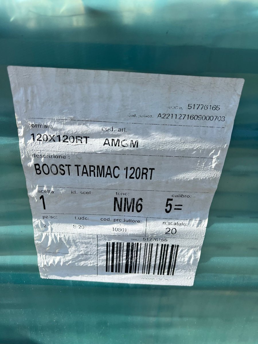 lineabaor's tweet photo. Novy #STOCK 
120x120 BOOST TARMAC #rectified
Disponibilità: m² 1490
1ª Jakost! @atlasconcorde 🇮🇹
Info Tel. +420 775250962 https://t.co/HwLrADQ1Oo