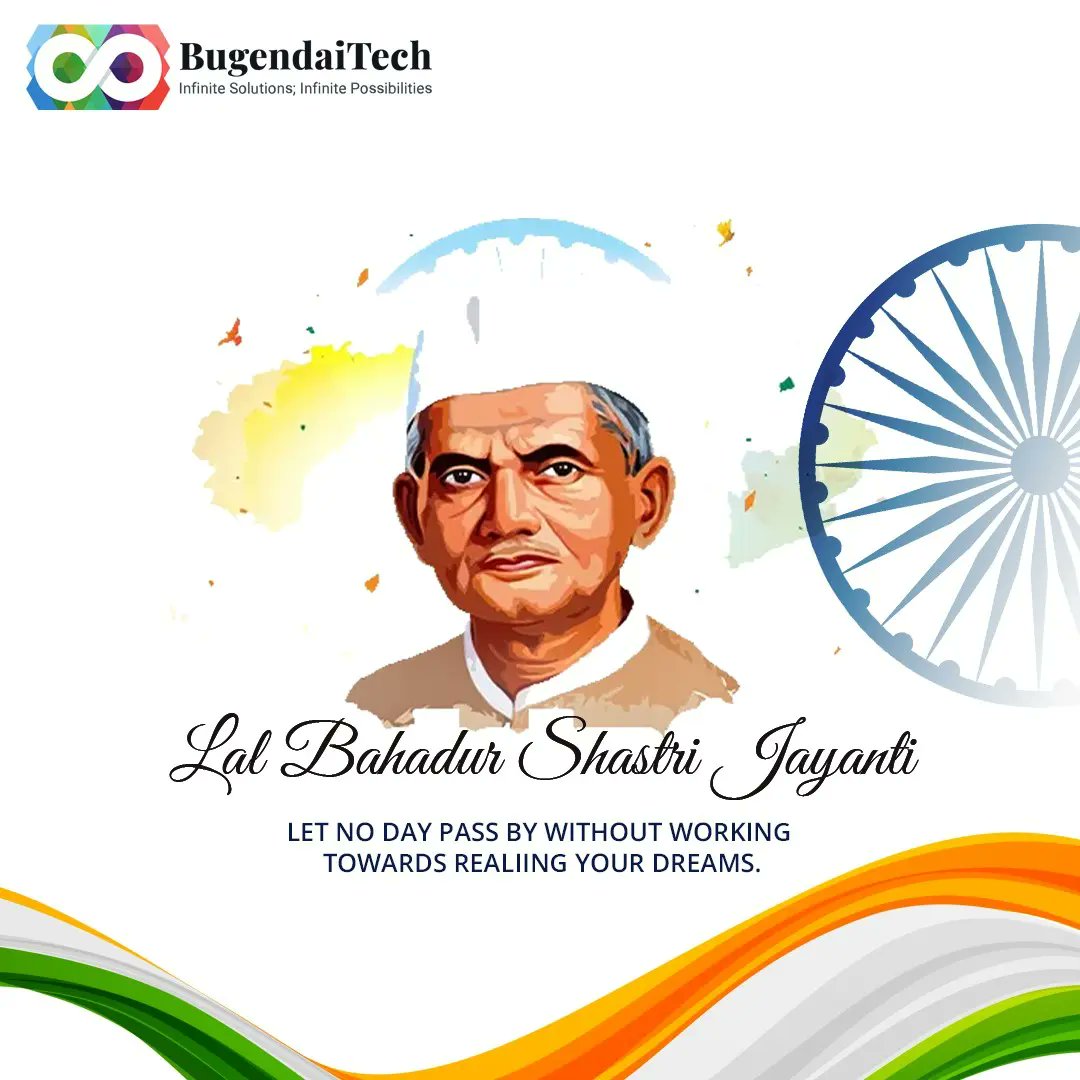 Let's pay tribute to Mahatma Gandhi and Lal Bahadur Shastri by committing to make our world a better place through our actions and by living the values they cherished. 

#GandhiJayanti #ShastriJayanti #Leadership #Inspiration #India #Peace #Simplicity #Unity #BugendaiOhana