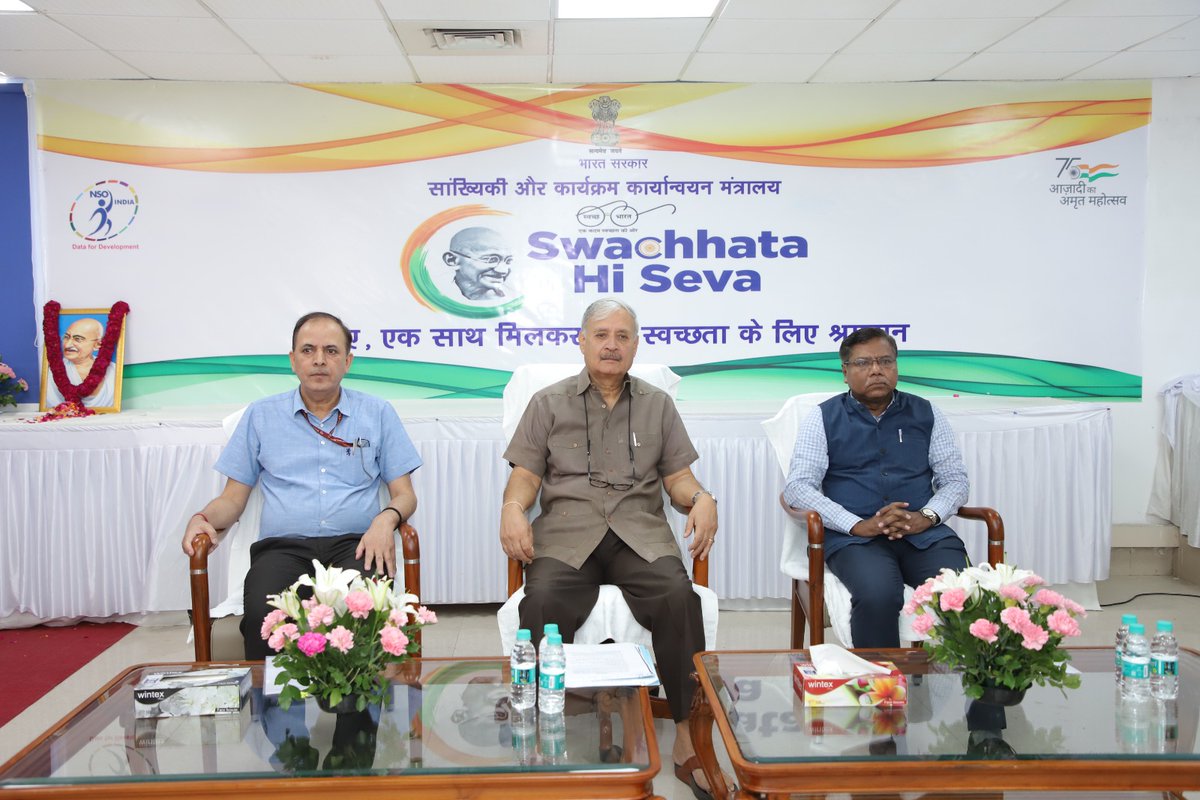 Ministry of Statistics & Programme Implementation tweet media