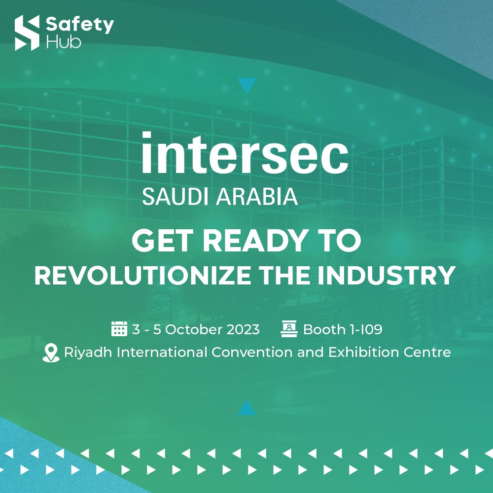 SafetyHubsa's tweet photo. Excited news! Safety Hub Team is ready to break new ground at @intersecksa 
 
coming with the latest safety solution, Advanced System Management, which easily connects safety companies and service seekers.

#IntersecKSA #Safetyhub https://t.co/aswVmgew59