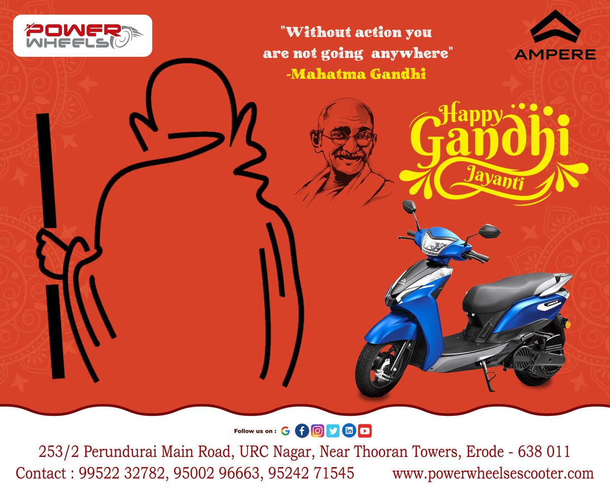 Powerwheels_Erd's tweet photo. "𝑺𝒘𝒊𝒕𝒄𝒉 𝒕𝒐 𝑬𝒍𝒆𝒄𝒕𝒓𝒊𝒄 𝑺𝒄𝒐𝒐𝒕𝒆𝒓𝒔 𝒂𝒏𝒅 𝒓𝒊𝒅𝒆 𝒊𝒏𝒕𝒐 𝒂 𝒈𝒓𝒆𝒆𝒏𝒆𝒓 𝒕𝒐𝒎𝒐𝒓𝒓𝒐𝒘 " #ebikes #Erode #ebikeservice #EMIAvailable #electricbike #EBIKE_Erode #bestebike #ampere #electricscooters #scooter #erodecity #powerwheels #PowerWheelsErode https://t.co/aWwoKTNu68