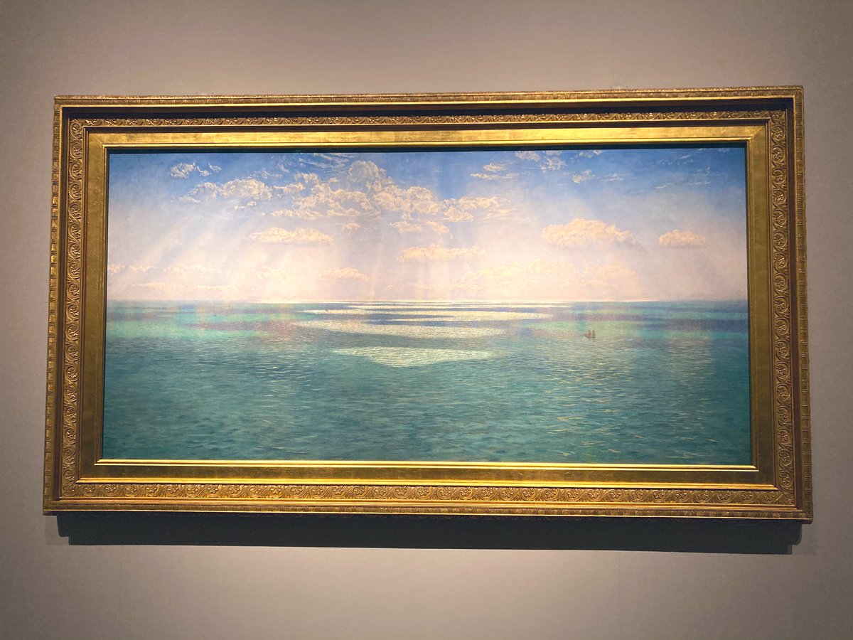 ichikas_sen's tweet photo. #テート美術館展
今日が最終日で大阪に巡回予定ですが、興味ある方ぜひ✨
草間彌生さんの作品は撮影出来ないですが、彼女の世界を体験させてくれる作品が面白かったです。

光の表現の絵画を観た後の空が何とも味わい深く、流れる雲を眺めるの心地よかったです♪ https://t.co/L3Yhy3dvIe