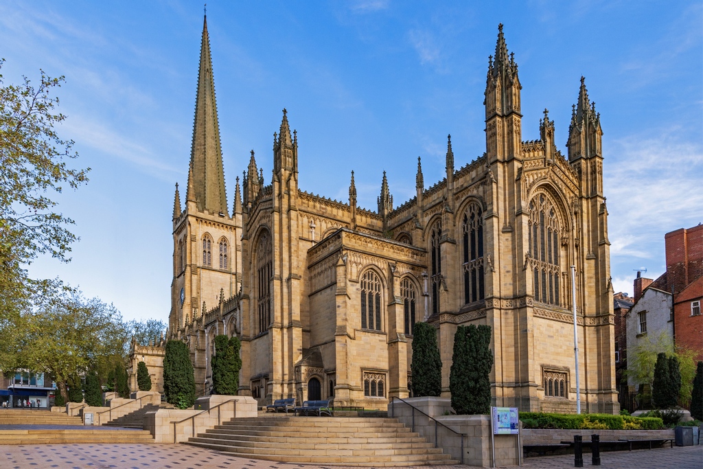 It's #WorldArchitectureDay! Did you know that parts of our cathedral building were built in the 12th century? Why not pick up an 'Exploring Wakefield Cathedral' leaflet on your next visit and discover the amazing stories in our architecture.