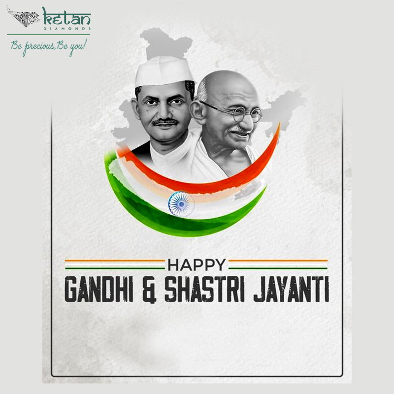 Wishing all fellow Indians
growth, peace and harmony
this Gandhi Jayanti!

Check Now : ketandiamonds.com