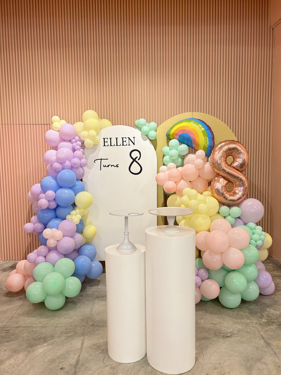 Pastel Theme.. Tq Puan Norreen dari Melawati, KL. Kami cover di setiap pelusuk Kuala Lumpur. Nak team kami deco majlis anda?