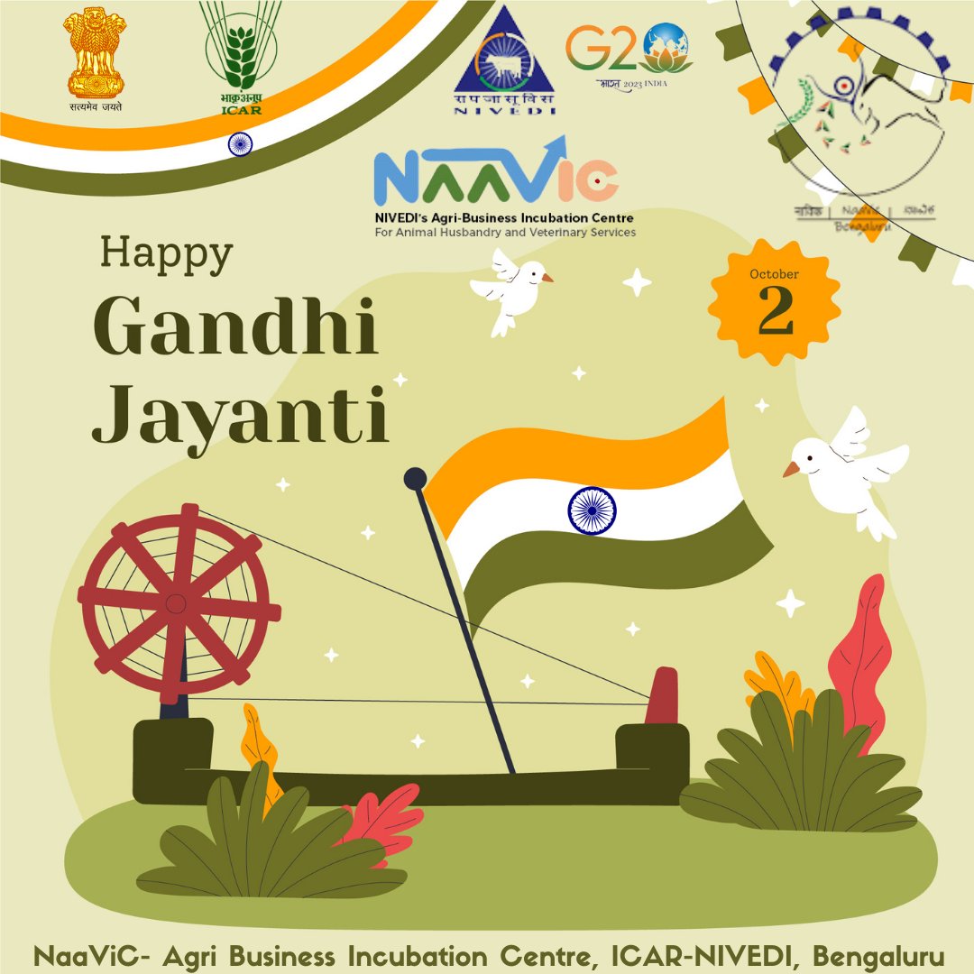 On this day, let's remember the teachings of Mahatma Gandhi and strive for a more peaceful world.
Happy Gandhi Jayanti!