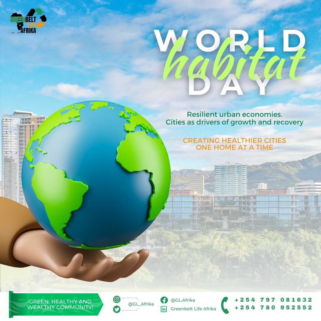 Clean homes, Healthier lifestyles.

#worldhabitatday #cleanhome #healthylifestyle #economicdevelopment #urbanlife #garbagecollection #service