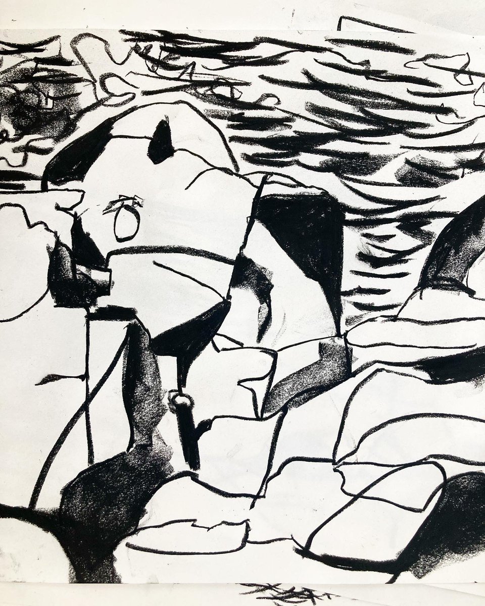 some recent charcoal drawings