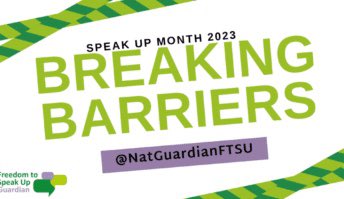 It’s #SpeakUpMonth @NatGuardianFTSU we can start to break the barriers by having diversity in the champions that staff access. As it’s BHM, I’m sure @CNOBME_SAG @SoAC_Midwives @CnmaUk @NNCAUK @NursesSikh @nafiza_anwar and other Diaspora groups would be keen to support.
