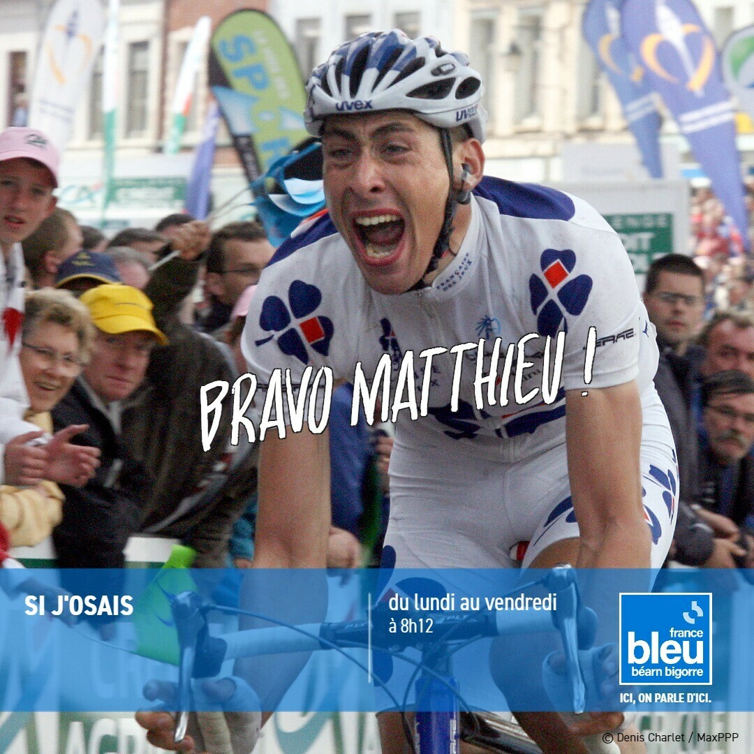 🚴‍♂️ Si J'Osais : Bravo <a href="/LadagnousMatth/">Ladagnous Matthieu</a> 

➡️ l.francebleu.fr/8ASl