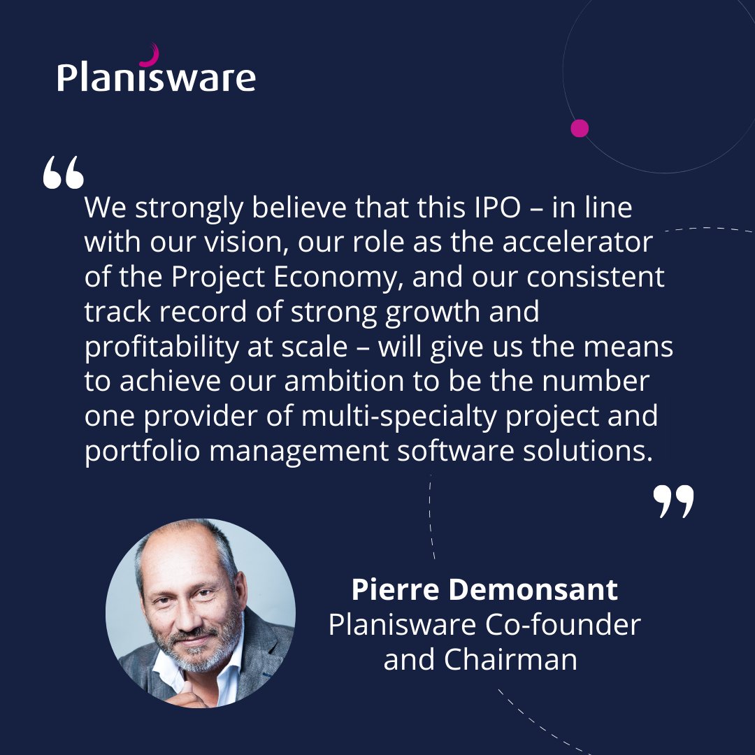 Planisware tweet picture