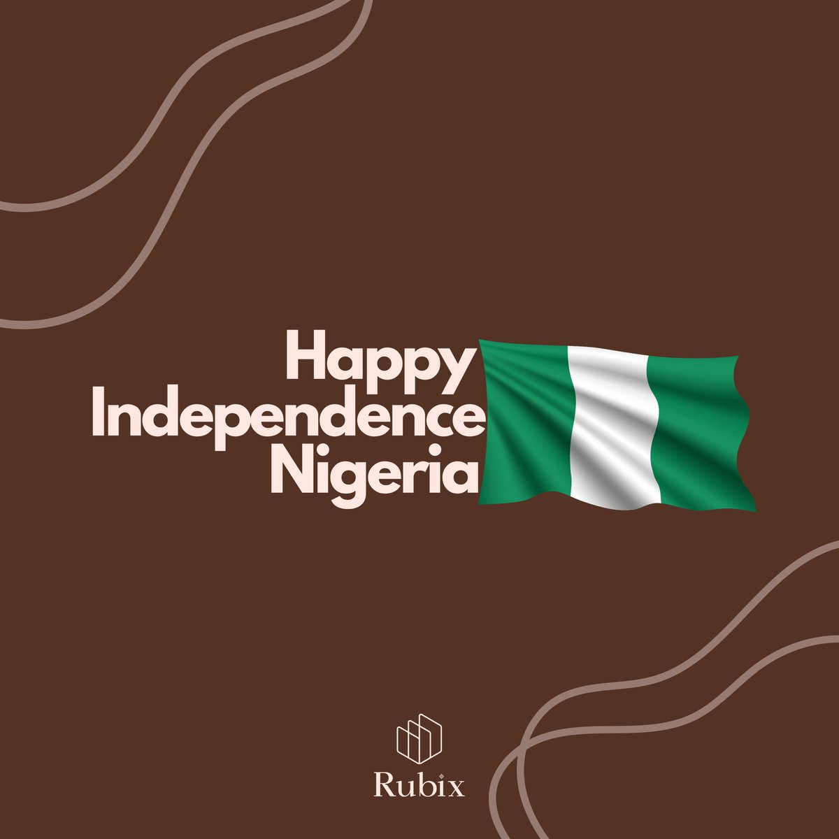 Happy 63rd Birthday, Nigeria 🇳🇬 

#Rubix #ItHasToSpeak 
#independenceday 
#independenceday🇳🇬 
#63rdindependence 
#nigeriaat63 
#happyindependencedaynigeria