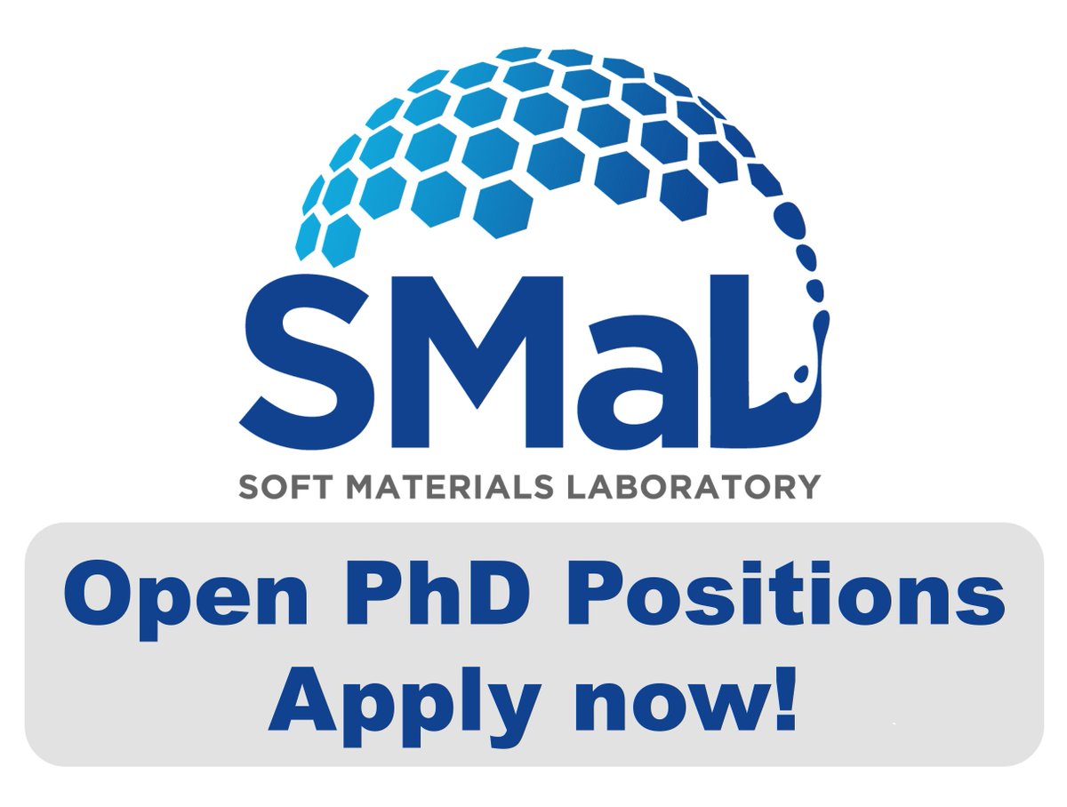 We are looking for our next PhDs! Are you interested in diving deep into Soft Materials and 3D Printing? Apply now and let's shape the future of material science together! epfl.ch/labs/smal/open…
🥳 
Do not hesitate to RT!
 #3DPrinting #soft #PhDposition