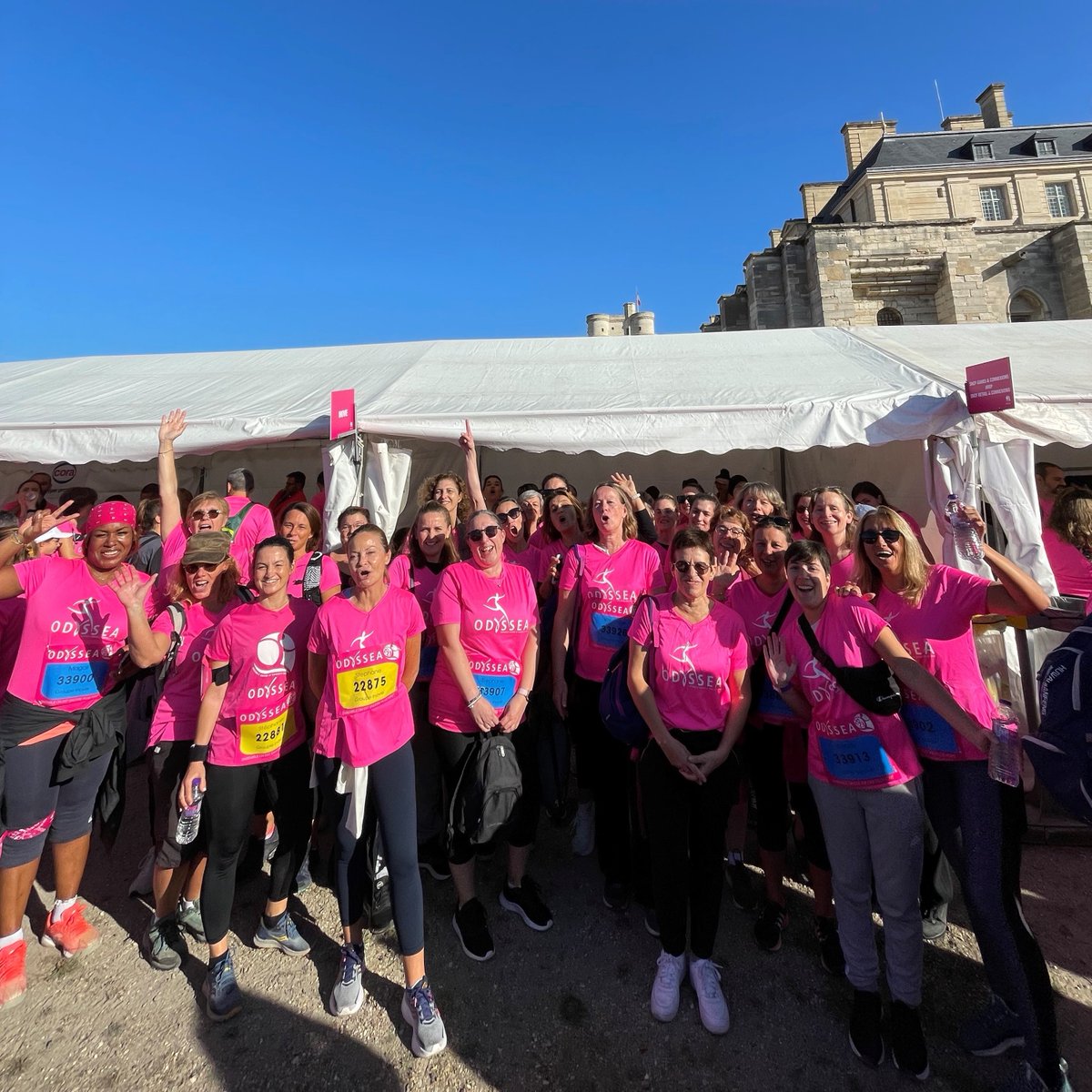 Les collaborateurs des laboratoires d'Ile-de-France du @groupeinovie ont participé à Odysséa Paris, collectant plus de 6000€ pour la recherche contre le cancer du sein, et ces fonds seront reversés au centre de recherche Gustave Roussy. #engagement #coursesolidaire