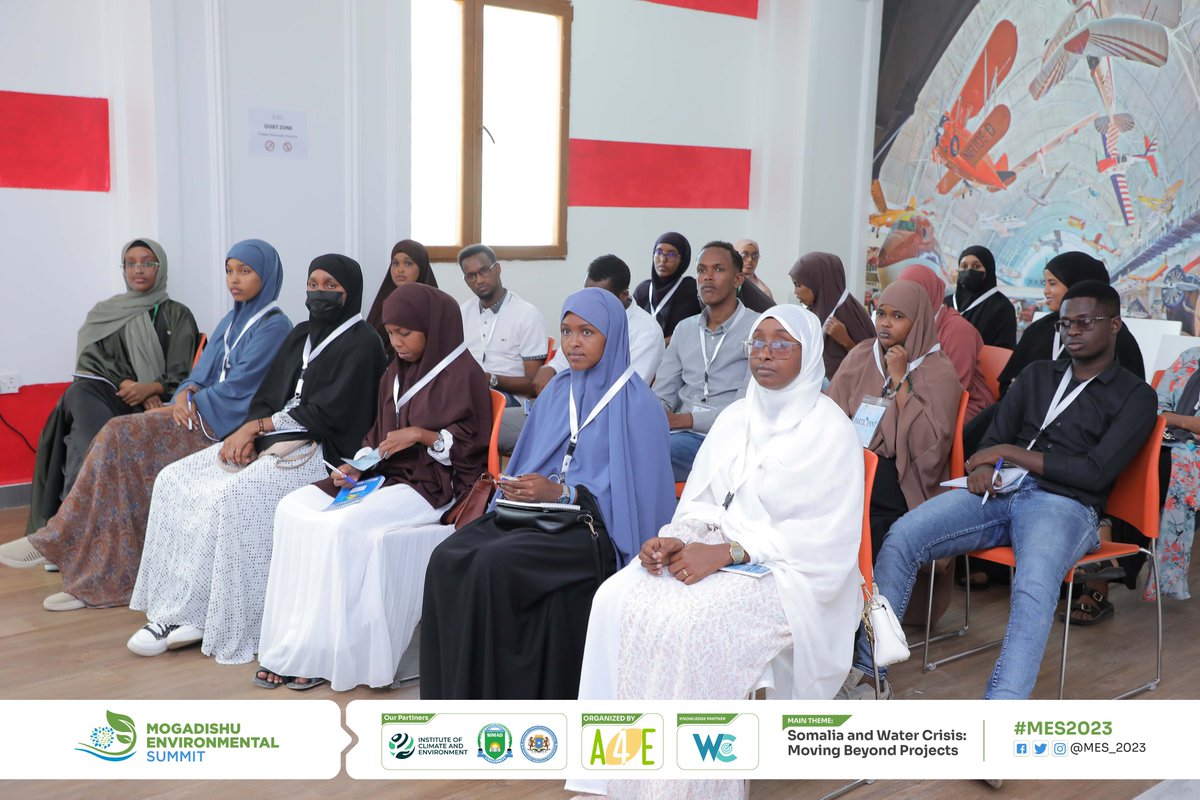 MogEnvSummit's tweet photo. Exciting day 1 has kicked off the Mogadishu Environmental Summit #MES2023 with engaging workshops and enlightening paper presentations.

#MES2023Workshops
 #PaperPresentations https://t.co/oek89ssITr