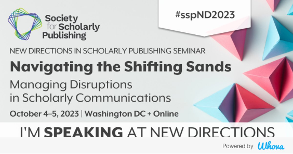 Looking forward to #sspND2023 this week! I'm not 'actually' speaking but will be helping with online moderation for virtual attendees!