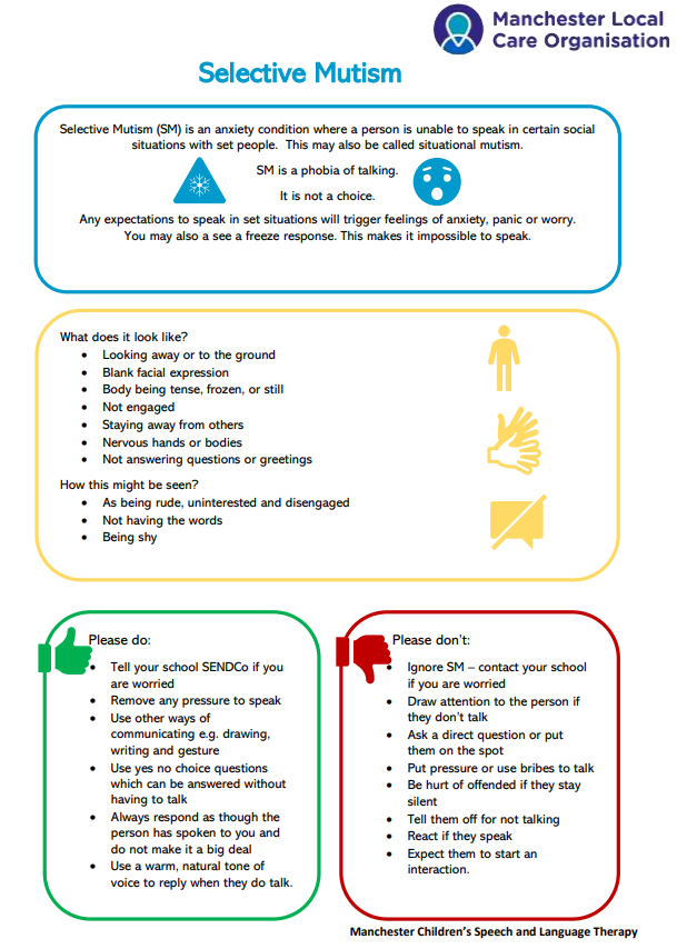 MLCOchildSALT's tweet photo. Selective Mutism is a phobia, it is NOT a choice. #SMIRA #SM #SituationalMutism #MaggieJohnson #PhobiaOfTalking #selectivemutismawareness #morethanquiet
Here is some information: https://t.co/G9qHh7jnEB