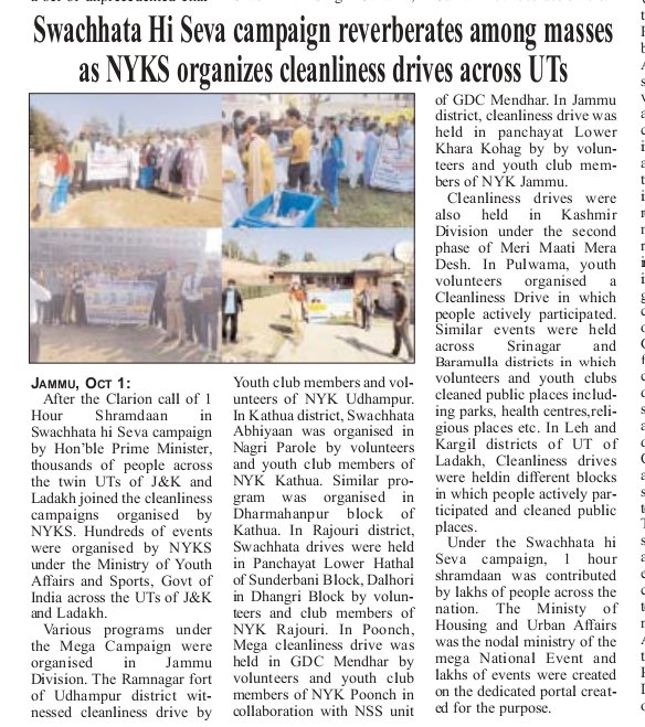 MY Bharat Jammu Kashmir and Ladakh tweet media