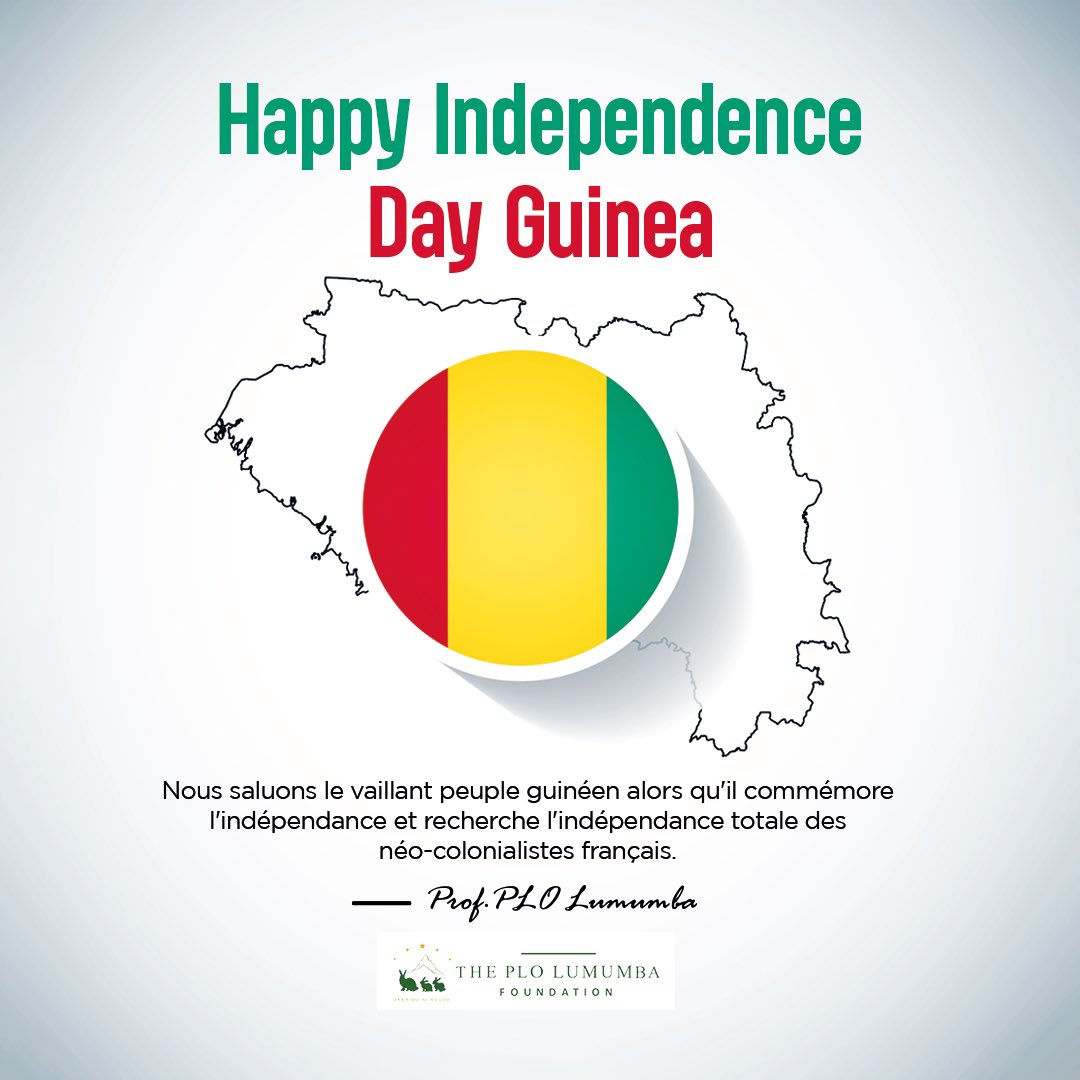 Happy Independence Day Guinea 🇬🇳 #Guinea