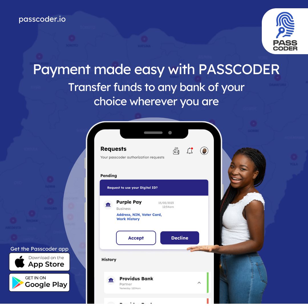 Mypasscoder's tweet photo. Happy New Week!

A quick reminder that the week should be as easy as it is when you use Passcoder to make payment. 

 Choose wisely, choose Passcoder.

#Passcoder #DigitalID #Payments #Business https://t.co/WQ4wBqQk3n