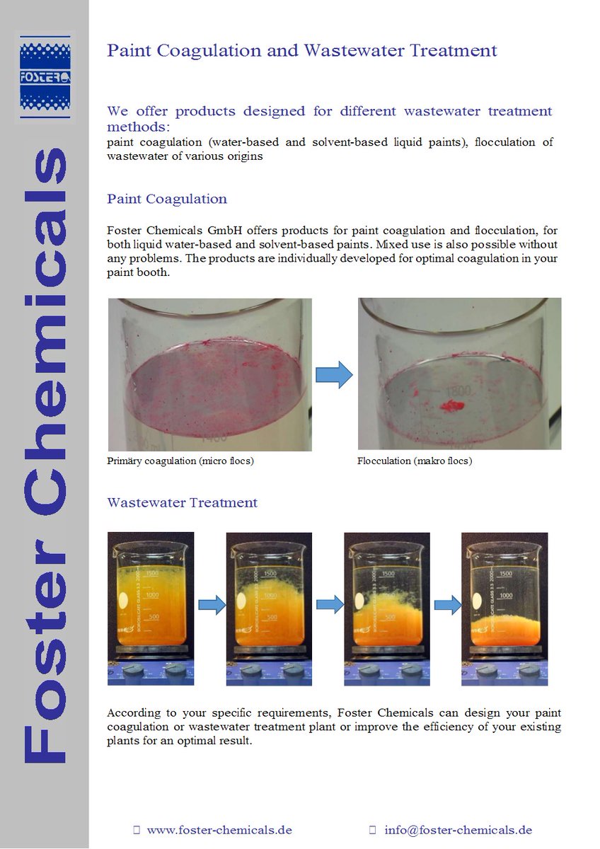 AGasE_M's tweet image. Please find below info on products developed for wastewater treatment methods. For more details and pricing please email Mark.Nicholls@agas.com

#agasem #wastewatertreatment #flocculation #spraypainting
