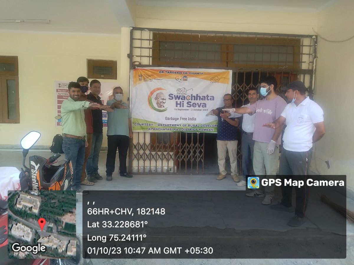 Swachhata pledge on 1st of october 2023