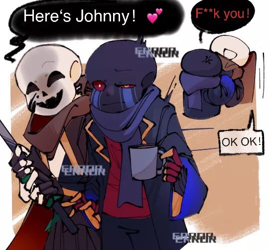 参加ei活动的图
#umdertaleAU #ErrorInk #undertaleAU絵描きさんと繋がりたい #errorsans #inksans