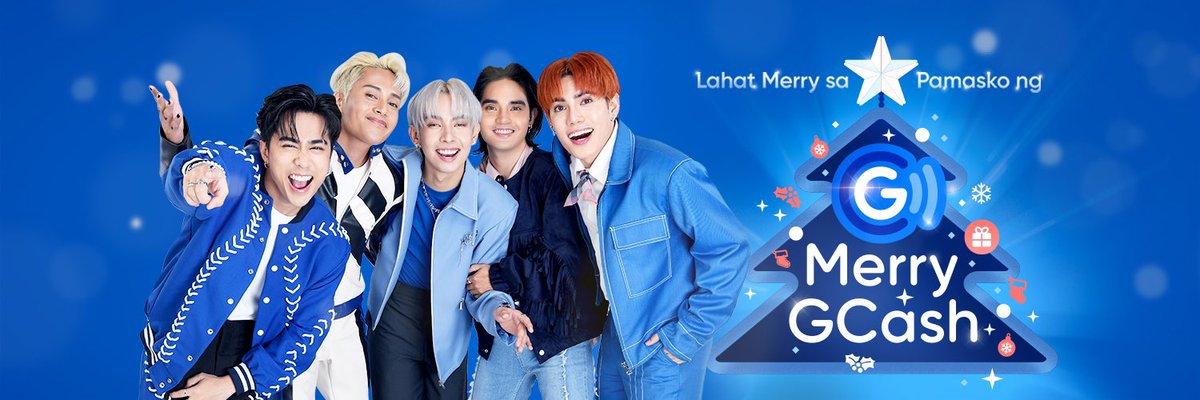 gcashofficial's tweet photo. Lahat kakanta sa saya dahil lahat ay Merry sa Pamasko ng Merry GCash! ✨💙

#SB19ForMerryGCash #MerryGCash2023 #KayaMo #iGCashMo @SB19Official https://t.co/n0iVku70u6