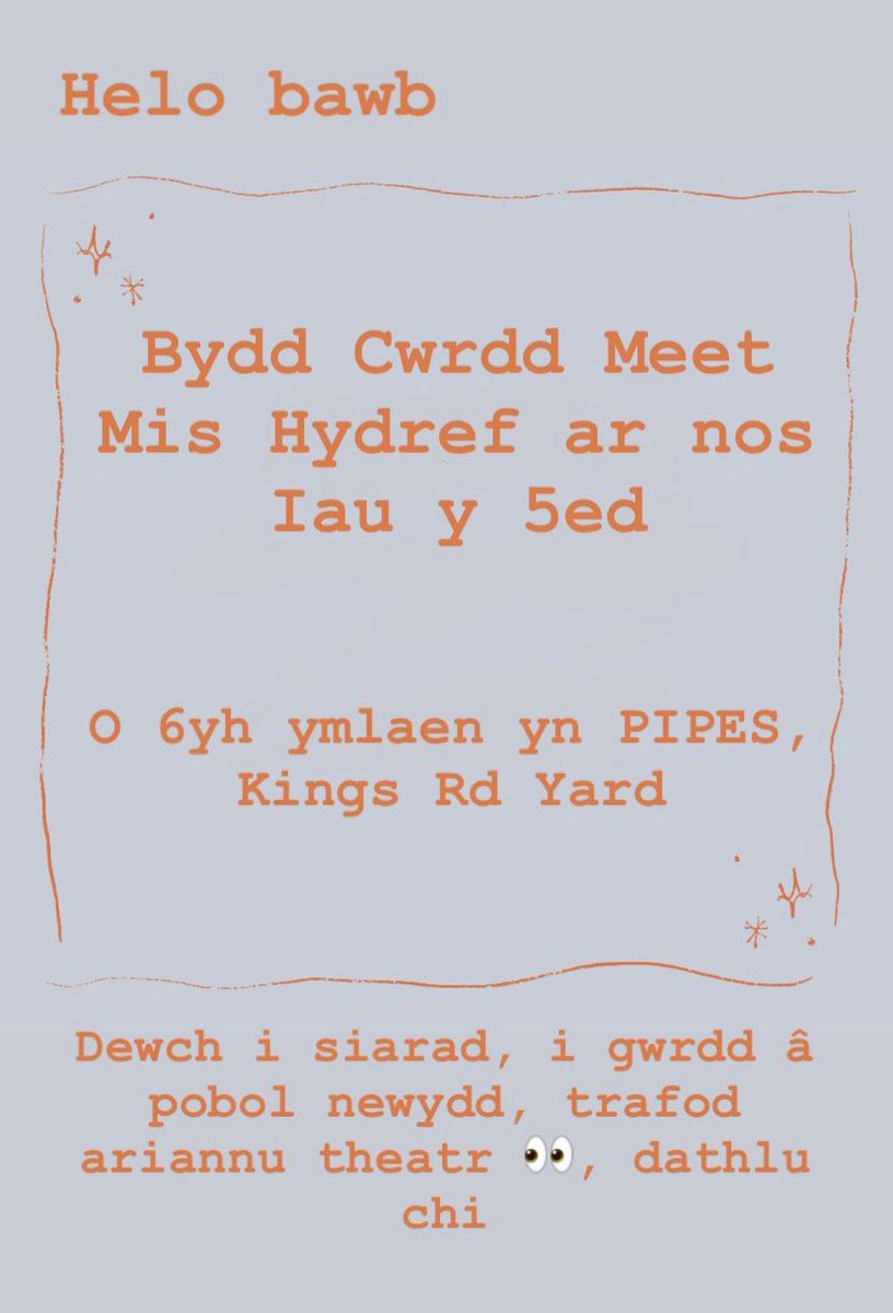 cwrddmeet tweet media