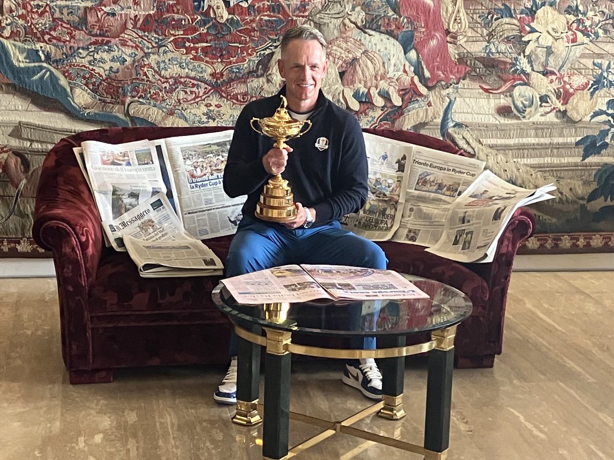 NeilMcLeman's tweet image. The morning after the night before #RyderCup2023