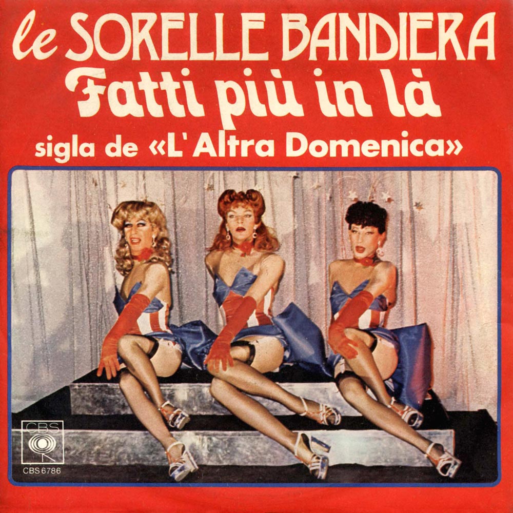 AndyMontany's tweet photo. "Tanto rumore per nulla".
I #benpensanti, #bigotti e #retrogradi gridano allo scandalo per la #dragqueen che legge una #favola ai #bambini ma non sanno che nel 1976 la RAI della Diccì, la domenica pomeriggio, ci proponeva le Sorelle Bandiera. Avevo 5 anni e sono rimasto #etero 🤷🏼‍♂️ https://t.co/TwsKSz0qju