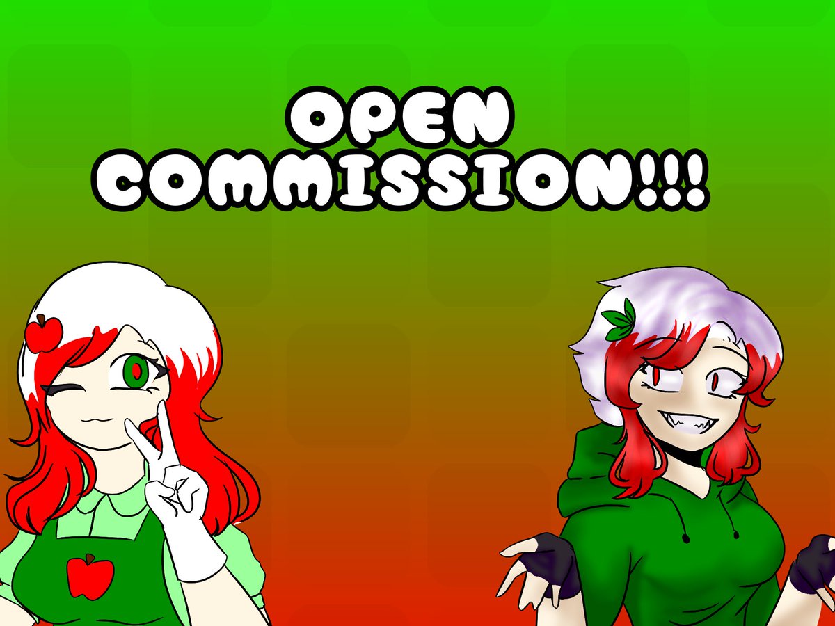 Applemint_cmr's tweet photo. OPEN COMMISSION

fixed my commission sheet :3
#commissionsopen #commsopen #opencommissions #opencommission https://t.co/43PdHh58Qr